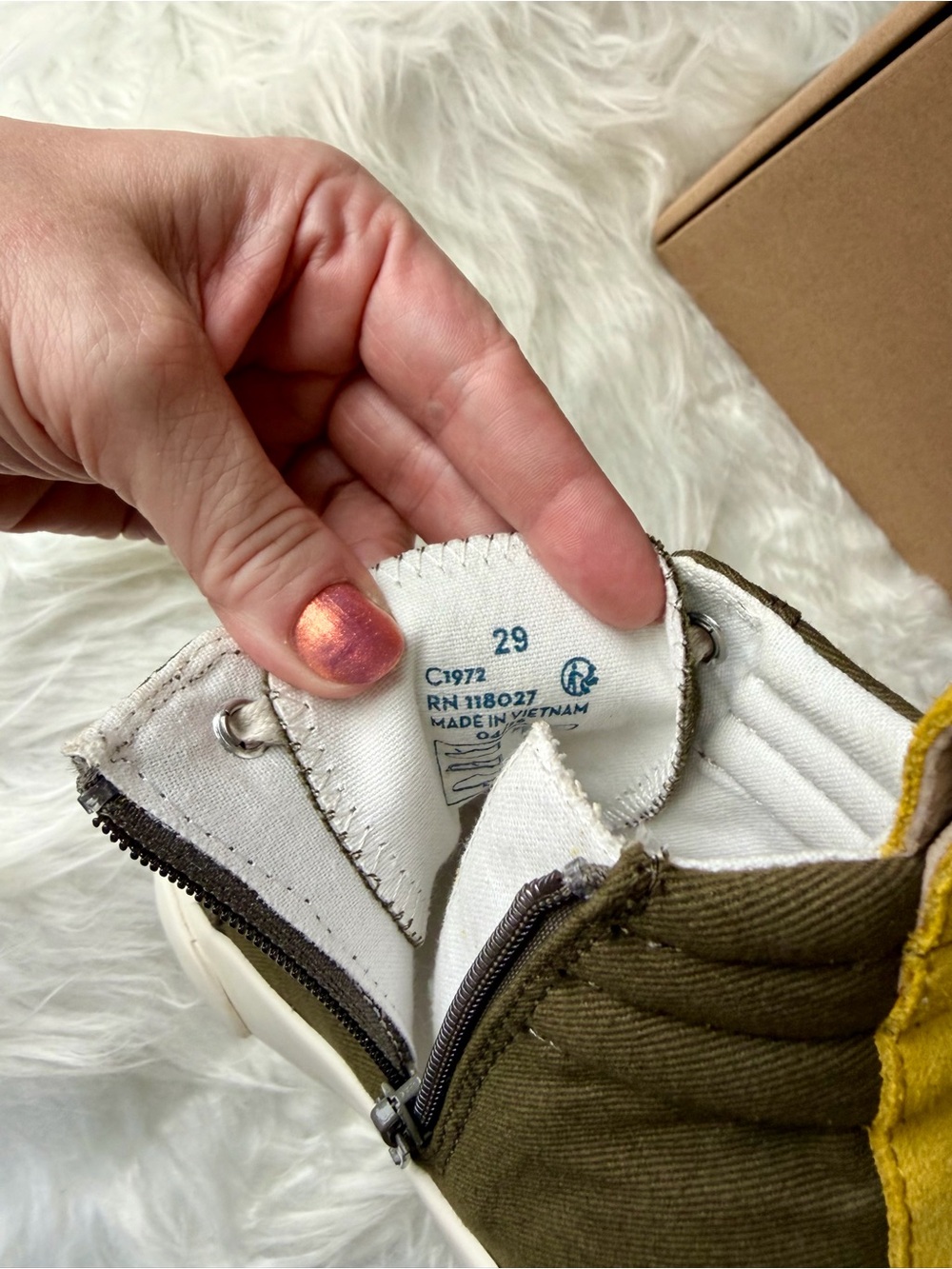Mini Boden High Top Sneakers - Picture 7 of 10